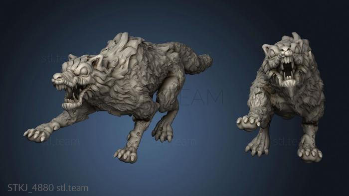 Orc King Wolves Feral Wolf