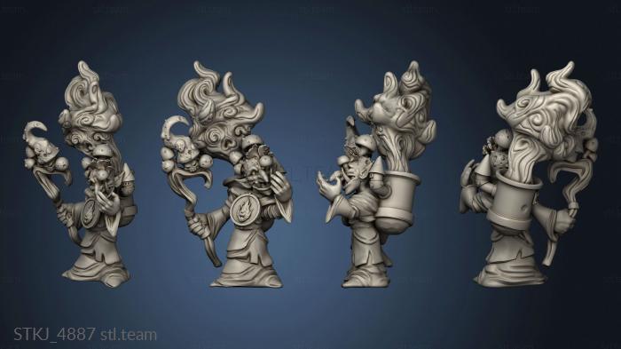 3D model Orc King Fungoid Shaman Fungoid Shaman (STL)