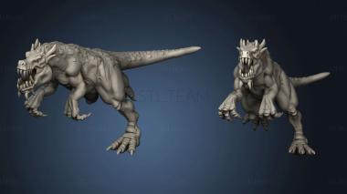 3D model Orc King Raptors Dinos (STL)