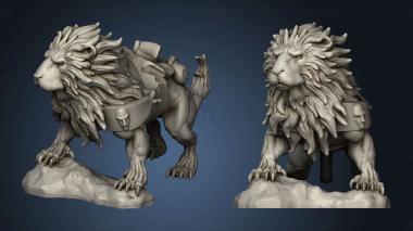 3D model Orc King Solar Lion (STL)