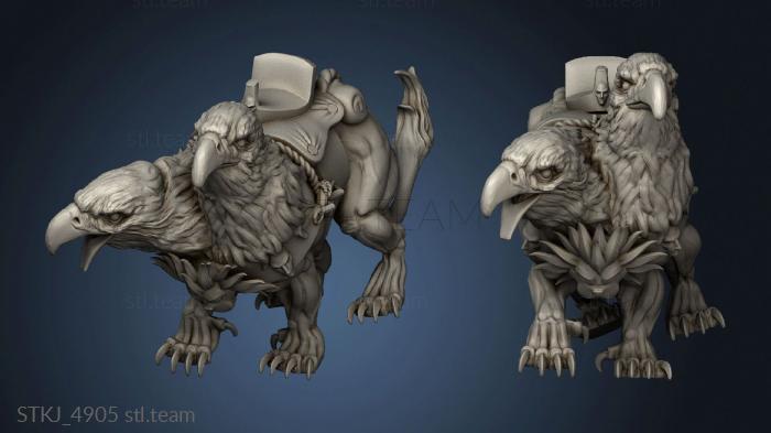 3D model Orc Demigryph (STL)