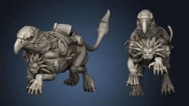 3D model Orc Demigryph (STL)