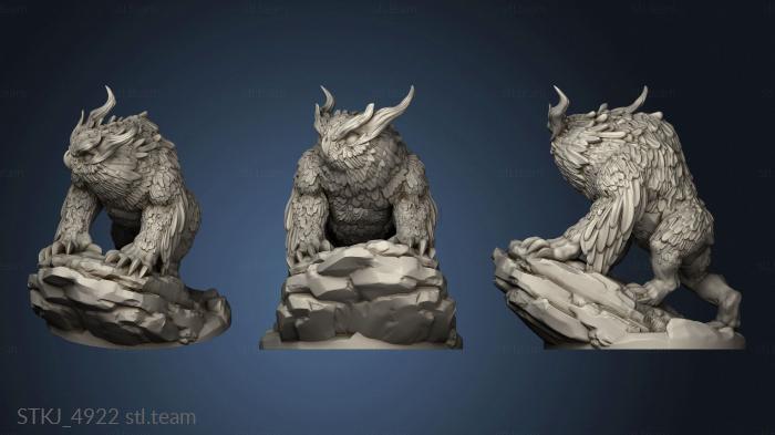 3D model Owlbeast (STL)