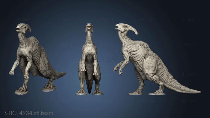 3D model Parasaurolophus (STL)