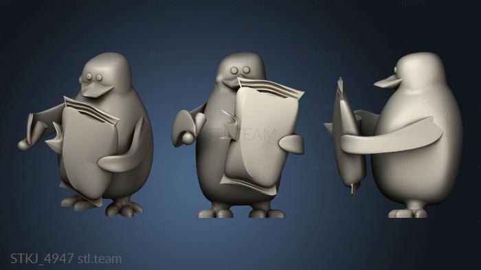 3D model Penguins Madagascar Skipper (STL)