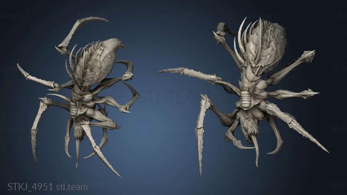 3D model Pestilence pest saddle (STL)