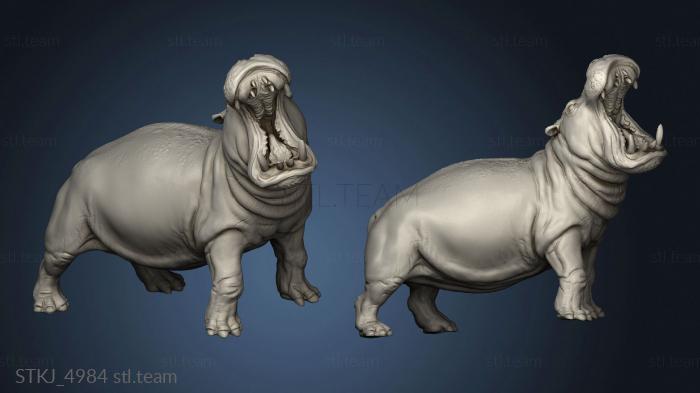 3D model potagriffmus hippo (STL)