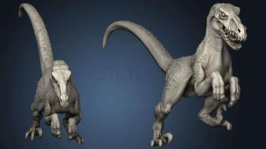 3D model pt Kairn Beast Whisperer Raptor (STL)