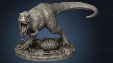 3D model Rex Tarrasque Sliced (STL)