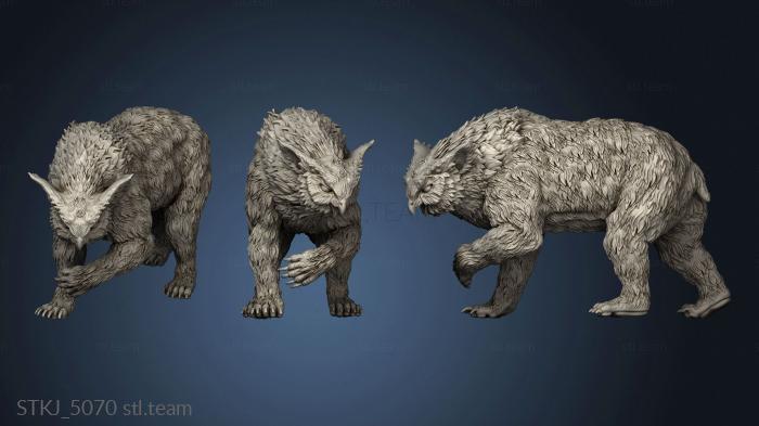 3D model riders Owlbear (STL)