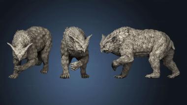 3D model riders Owlbear (STL)