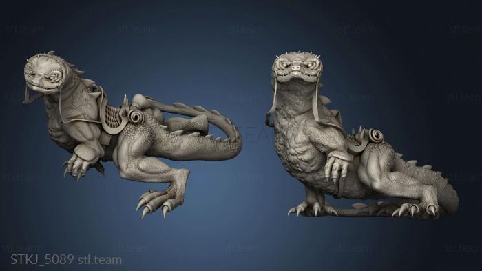 3D model Desert Lizard Mount (STL)