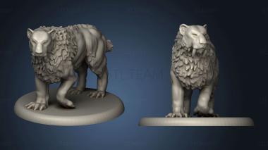 3D model Saber Tooth Tiger (STL)