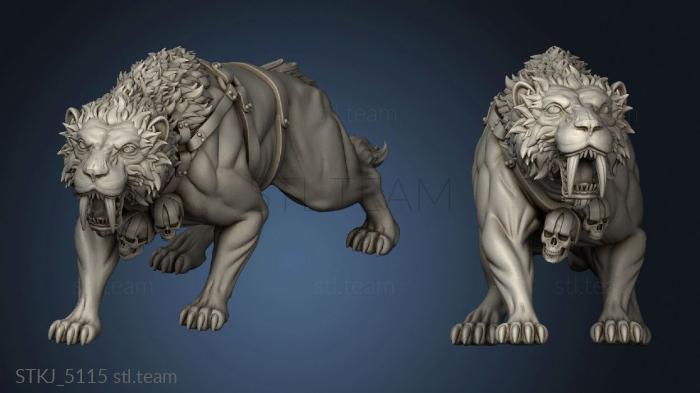 3D model SABERTOOTH (STL)