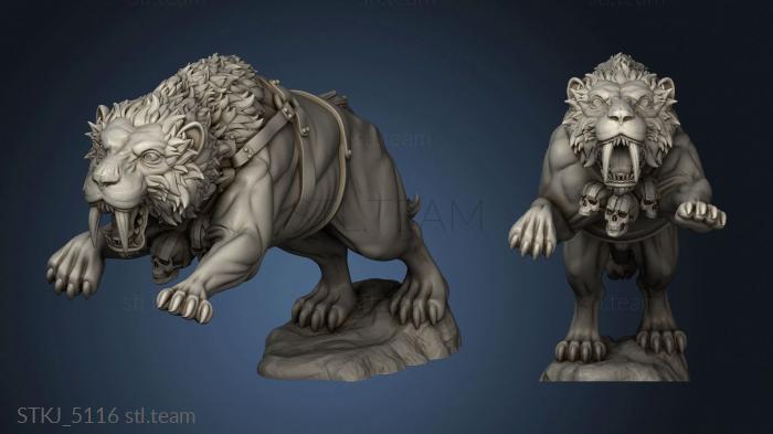 3D model SABERTOOTH (STL)