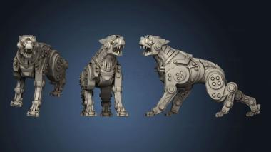 3D model Sauberen Dogs Cyber Mastiff Dog (STL)