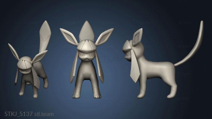 3D model Scrazyone Glaceon (STL)