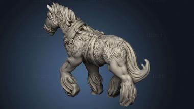 3D model Secret The Crimson Troupe Horse NEEDS (STL)