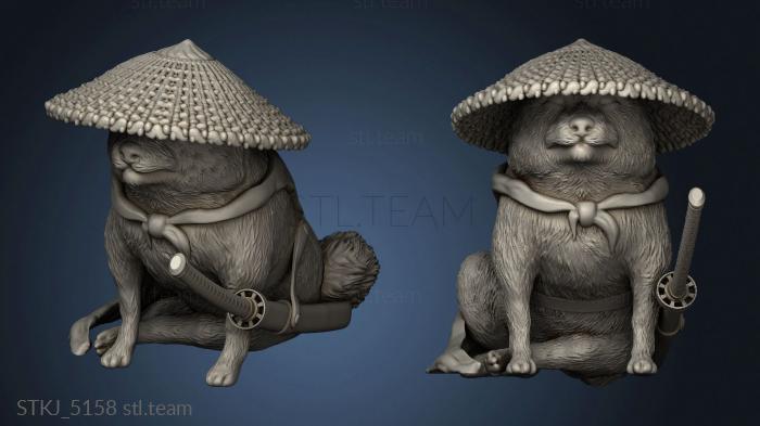 3D model Shiba Inu Ronin (STL)