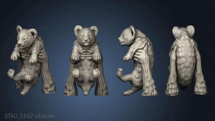 3D model simba and rafiki the lion king Res (STL)