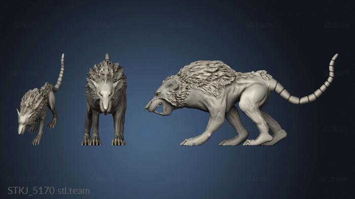 Skavens Rat Wolf