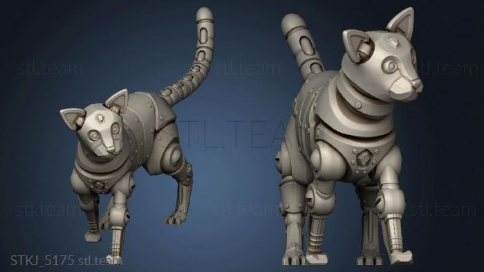 3D model mechanimal cat stand (STL)