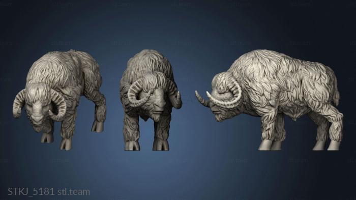 3D model Cave Buffalo (STL)