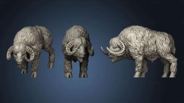 3D model Cave Buffalo (STL)