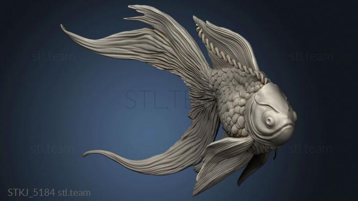 3D model Boris Vallejo Skywalker Fish With Rope Down (STL)