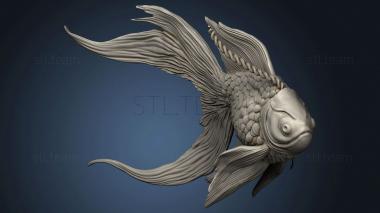 3D model Boris Vallejo Skywalker Fish With Rope Down (STL)