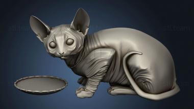 3D model Sphynx Cat (STL)