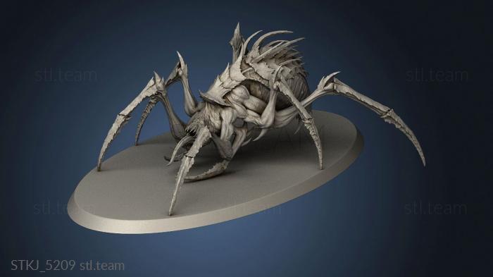 3D model Spider abdomen skin (STL)