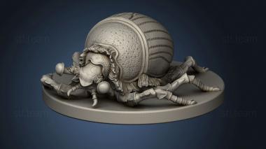 3D model Giant Scarab Beetle (STL)