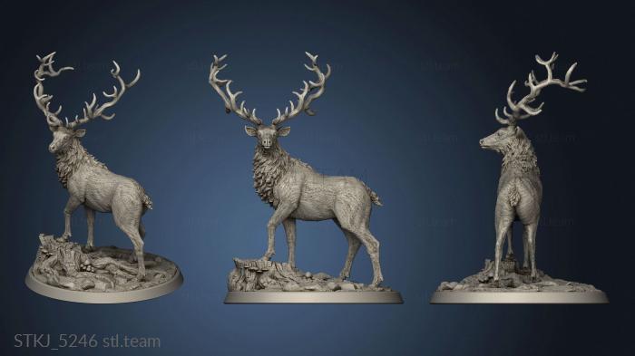 3D model Tangleheart Forest Elk (STL)