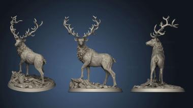 3D model Tangleheart Forest Elk (STL)