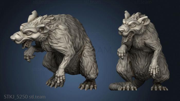 3D model GIANT RAT (STL)