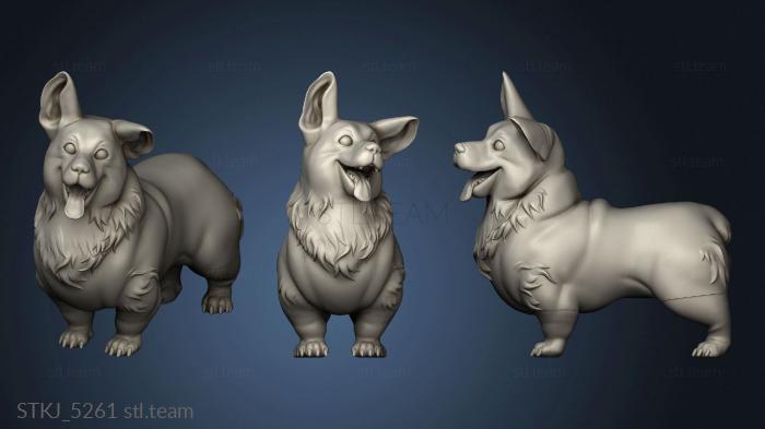 The Elves In Neath stretch goal Corgi zampa