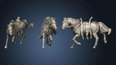 3D model B Wood Horse (STL)