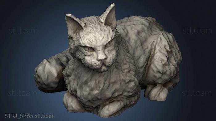 3D модель Кошки кошачий холод (STL)