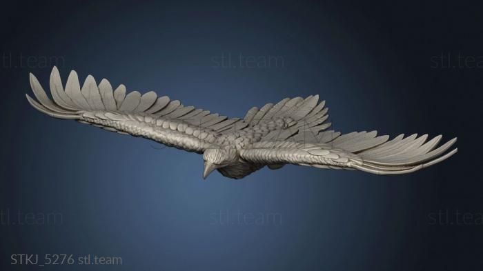 3D model Giant Eagles eagle flying (STL)