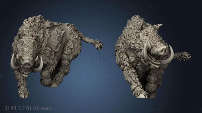 3D model Great Boar (STL)