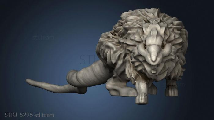 3D model The Lion Tower Adventurers Guild Rat (STL)