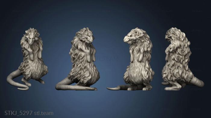 3D model The Lion Tower Adventurers Guild Rat (STL)