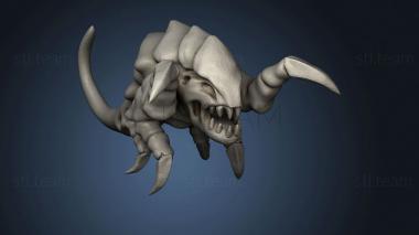 3D model The Makers Cult Space Bug Parasites rippers leg (STL)