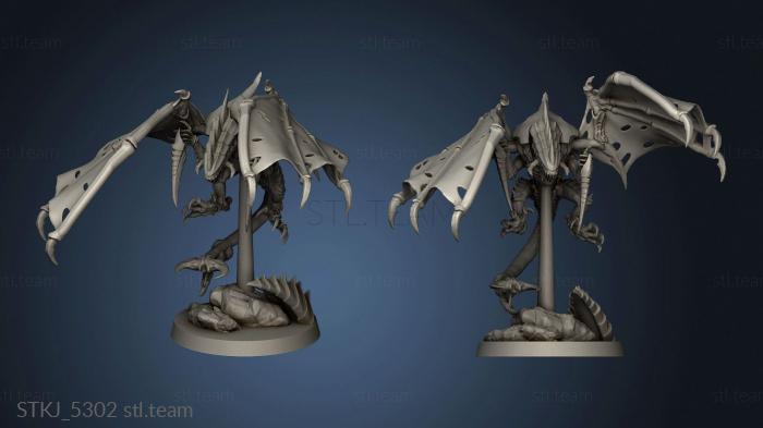 3D model The Makers Cult Space Bug Parasites (STL)