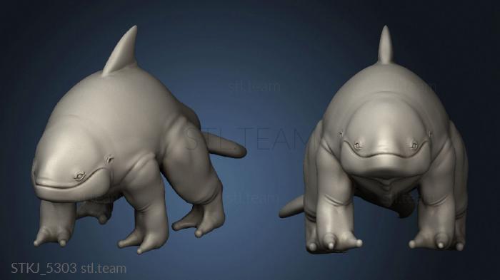 3D model The Mastiff unsaddled (STL)