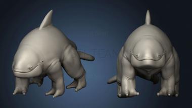 3D model The Mastiff unsaddled (STL)