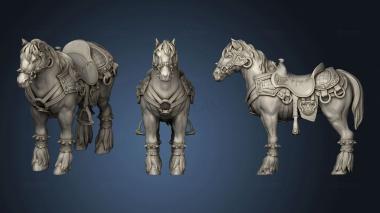 3D model Steed Idle standing (STL)