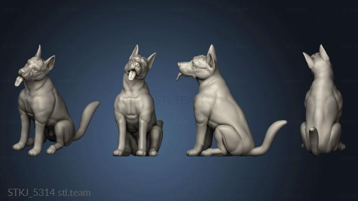 3D model THE RESISTANCE Dog TEAMOZIE (STL)