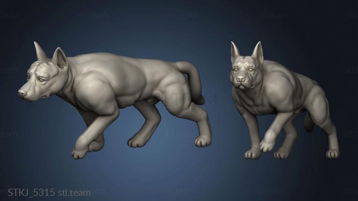 3D model THE RESISTANCE Dog TEAMOZIE (STL)